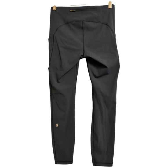Lululemon Speed Up Tight 25" Night Diver Leggings Pockets Athletic Pants Size 6 - Picture 4 of 9